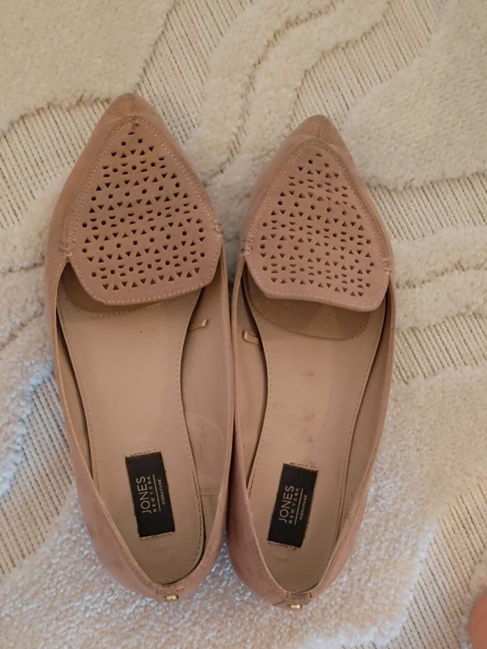 JNY Beige Flats